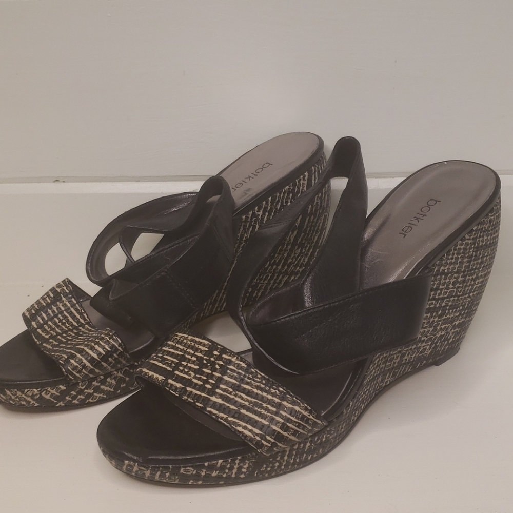 Botkier Leather Women's Platform Wedges Sz 40